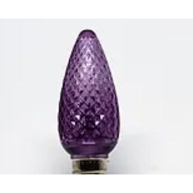Seasonal Source - LED-C9-PUR-DURA - C9 Durabright SMD Purple Bulb 25 ea.