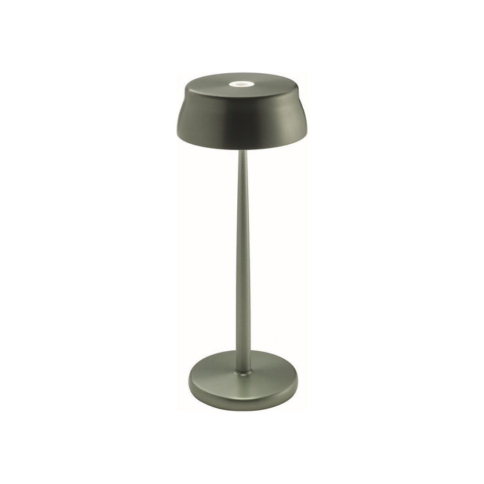 Zafferano Sister Light Table Lamp LD0300V3 Anodized Green Aluminum