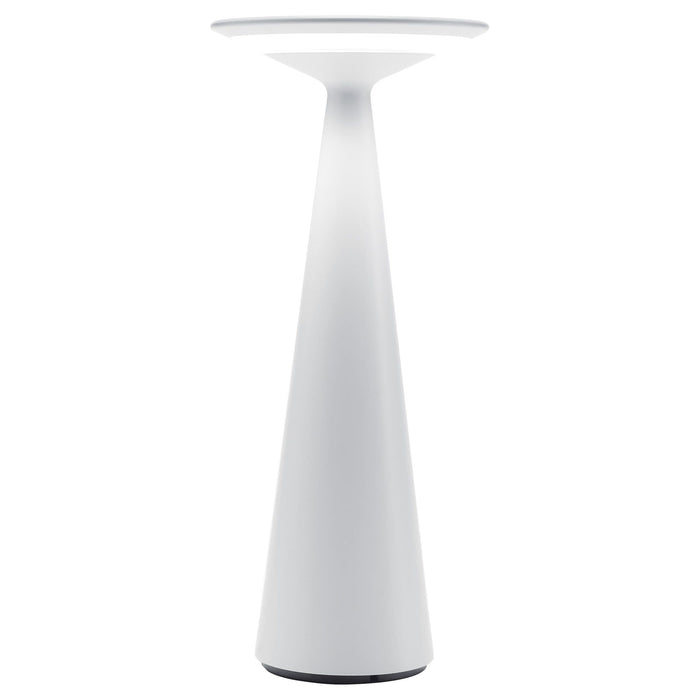 Zafferano Dama Table Lamp LD0610B3 White w/o USB