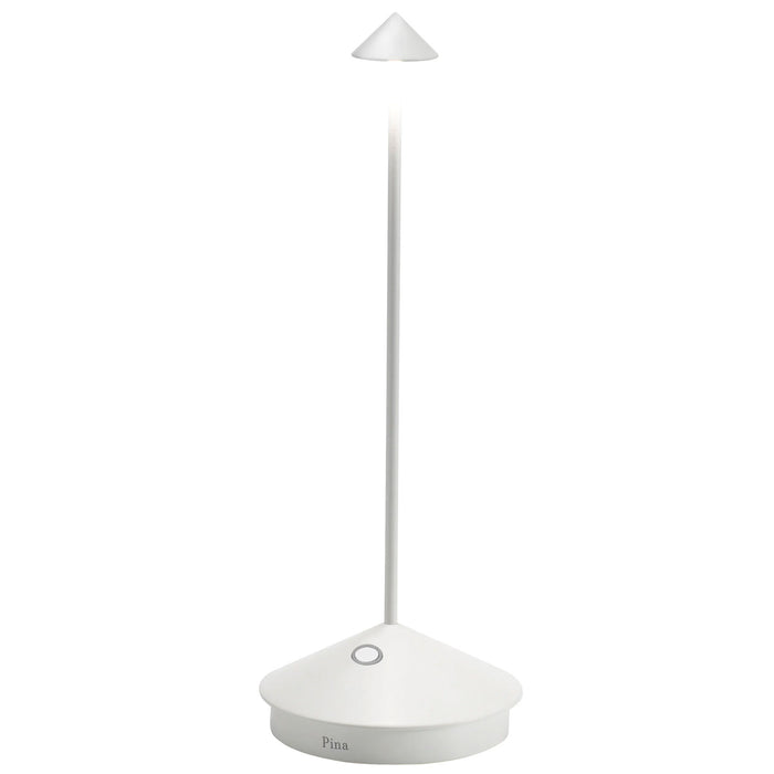 Zafferano Pina Pro Table Lamp LD0650B4 White