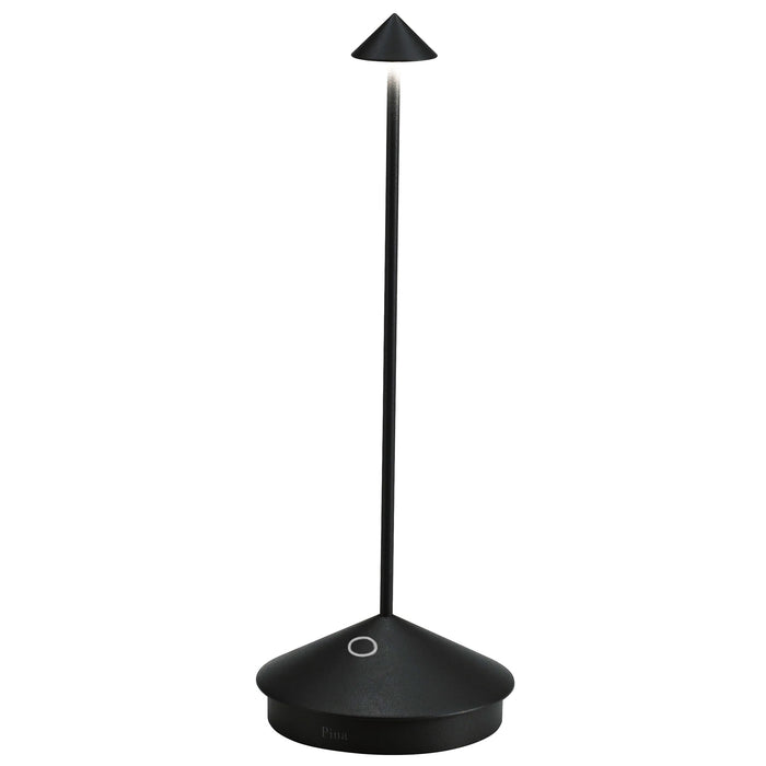 Zafferano Pina Pro Table Lamp LD0650D4 Black