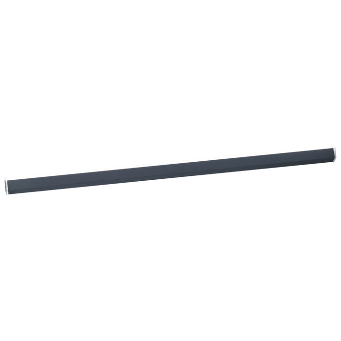 Zafferano Pencil LED Cordless 38.5" Horizontal Wall Sconce Dark Grey