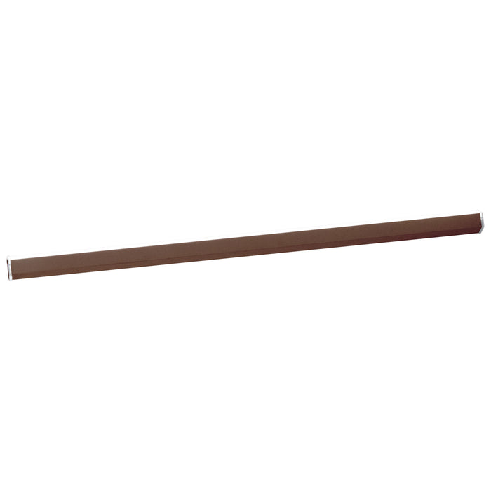 Zafferano Pencil LED Cordless 38.5" Horizontal Wall Sconce Rust