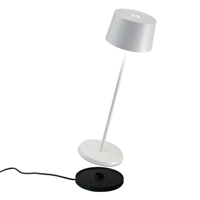 Zafferano Olivia Pro Table Lamp LD0850B4 White