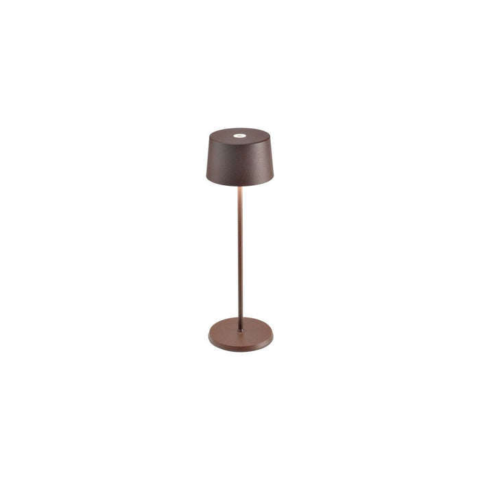 Zafferano Olivia Pro Table Lamp LD0850R4 Rust