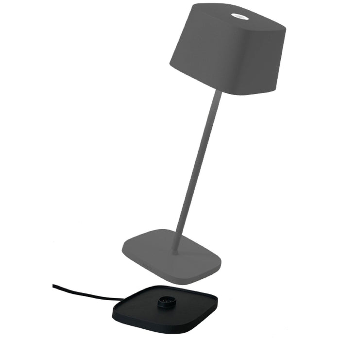 Zafferano Ofelia Table Lamp LD0870N4 Dark Grey
