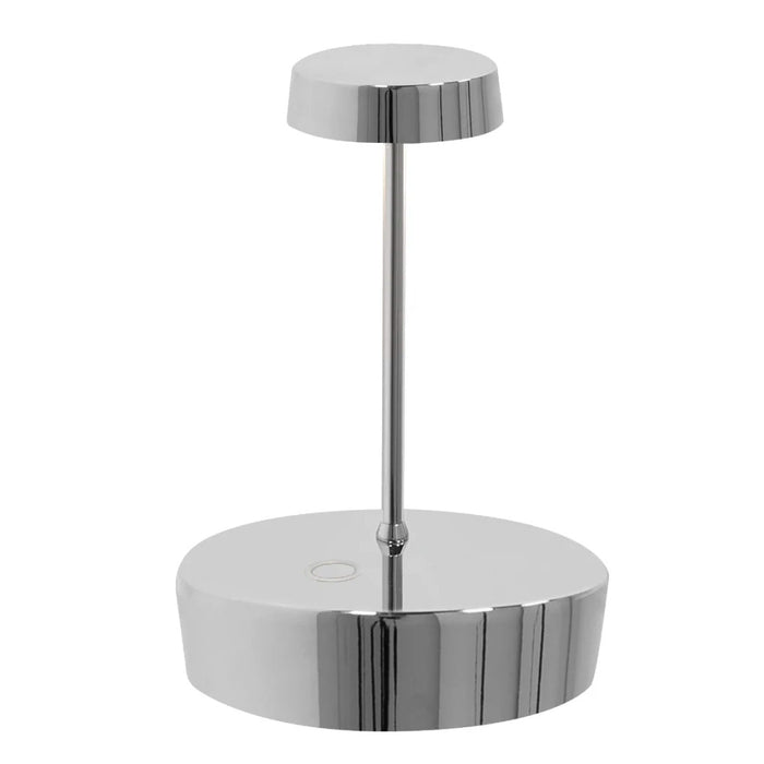Zafferano Swap Mini Table Lamp LD1011C3 Glossy Chrome