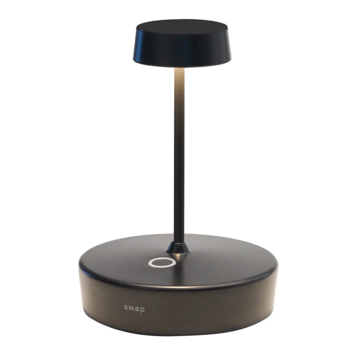 Zafferano Swap Mini Table Lamp LD1011N3 Matte Black
