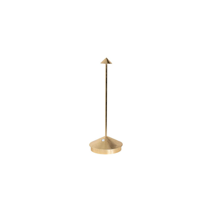 Zafferano Pina Pro Table Lamp LDO650BFO Gold Leaf