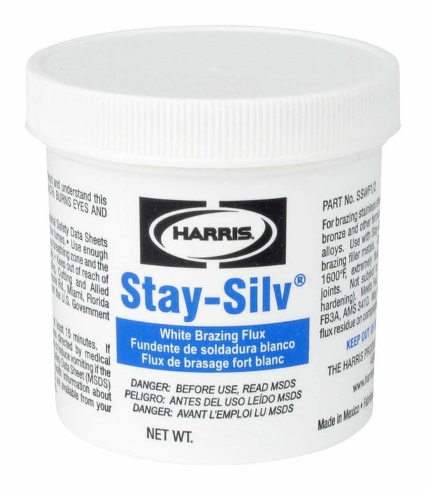Harris Stay-Silv White Brazing Flux 1 lb. Jar SSWF1