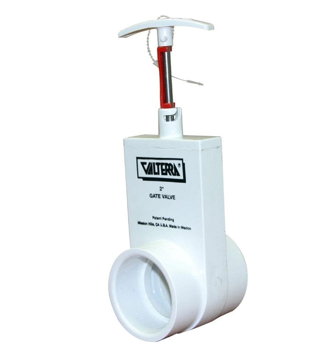 Valterra - V-2201X - 2" Unibody Slip x Slip w/ Gate Keeper PVC White