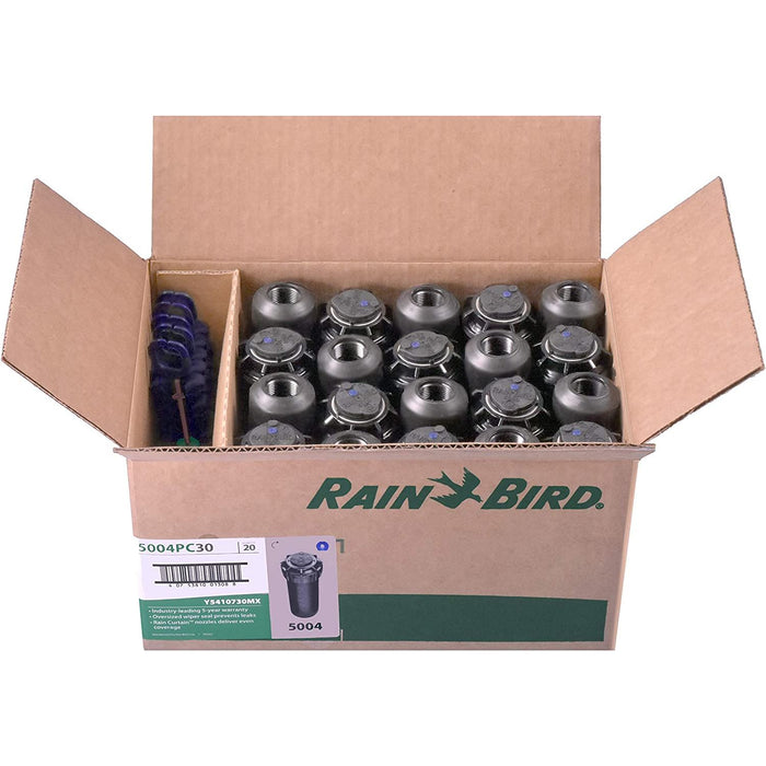 Rain Bird - 5004PC30-20PK - 4" Pop-Up Part Circle Rotor w/ 3.0 GPM Nozzles Pre Installed (20 Pack)