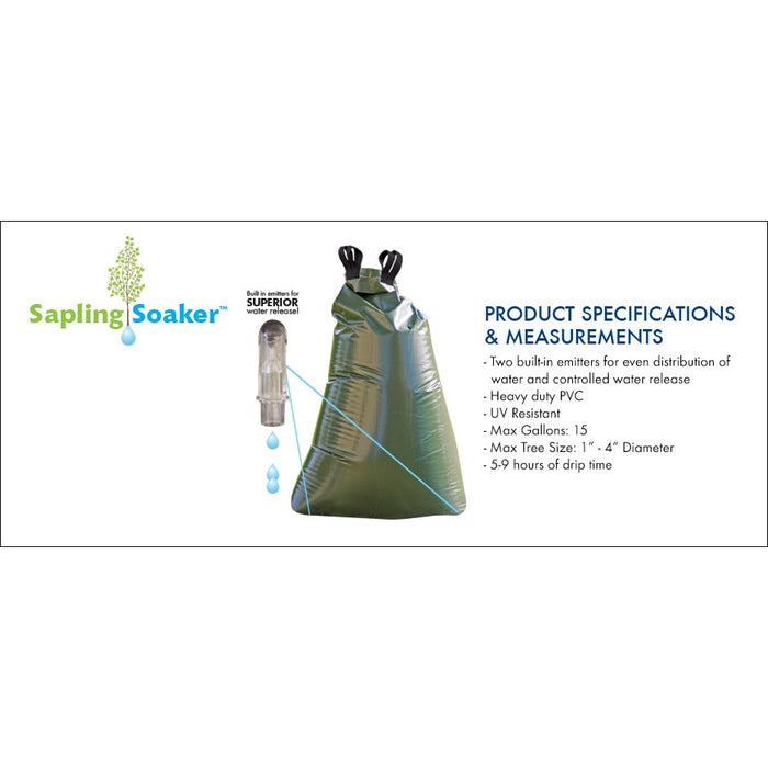 King Innovation - 44020 -Sapling Soaker, 1pc. Bag