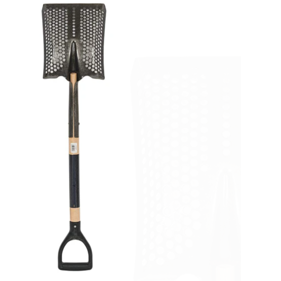 Toolite - 49493 - #2 Square Point Shovel, 29" Wood Handle, Poly D-Grip