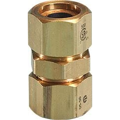 Omegaflex - FGP-CPLG-500 - AutoFlare Brass Coupling 1/2"