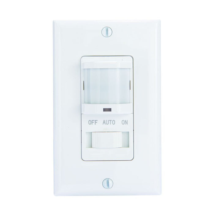Intermatic - IOS-DSIF-WH - Residential In-Wall PIR Occupancy Sensor, White