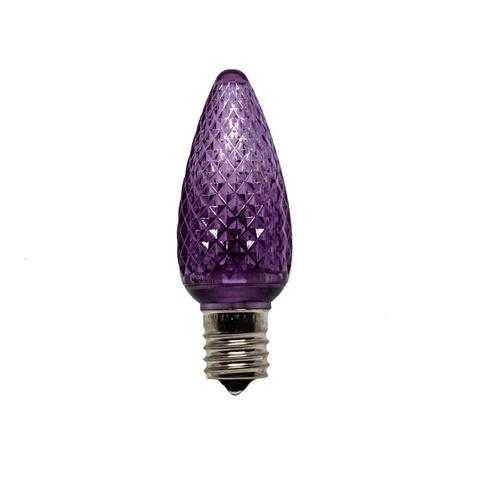 Seasonal Source - LED-C9-PUR-SMD - C9 Purple LED SMD Bulbs, Pack of 25