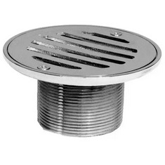 Prier - P-315BR - P-315 Floor Drain Strainer - Type "A" Polished Brass
