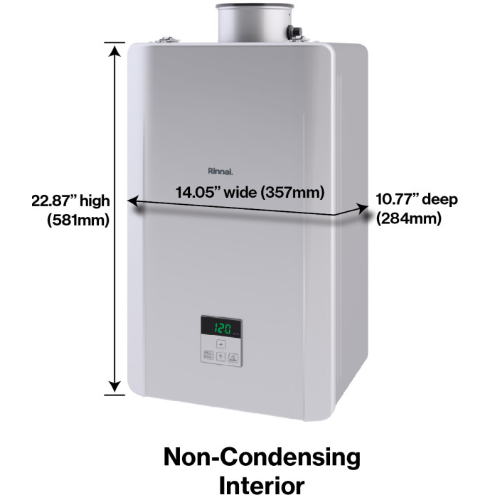 Rinnai - RE199iP - RE Model Series High Efficiency Non Condensing (Replaces model V94 and RL94)