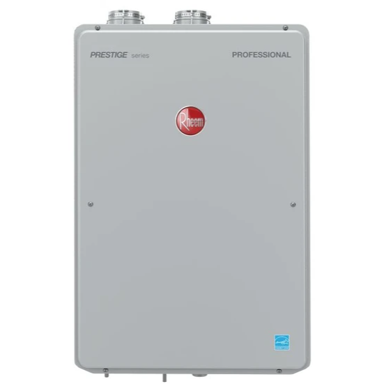 Rheem - RTGH-95DVLN-2 - High Efficiency 9.5 GPM Indoor Natural Gas EcoNet Enabled Tankless Water Heater