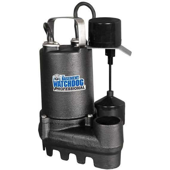 Glentronics The Basement Watchdog - SI-50V - Professional 1/2 HP Cast Iron AC Sump Pump