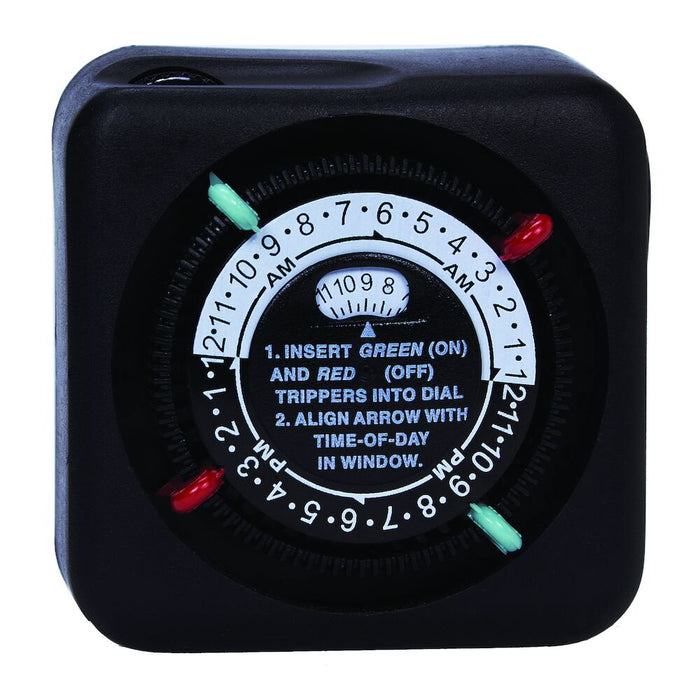 Intermatic - TN111RM40 - 24-Hour Outdoor Mechanical Plug-In Timer