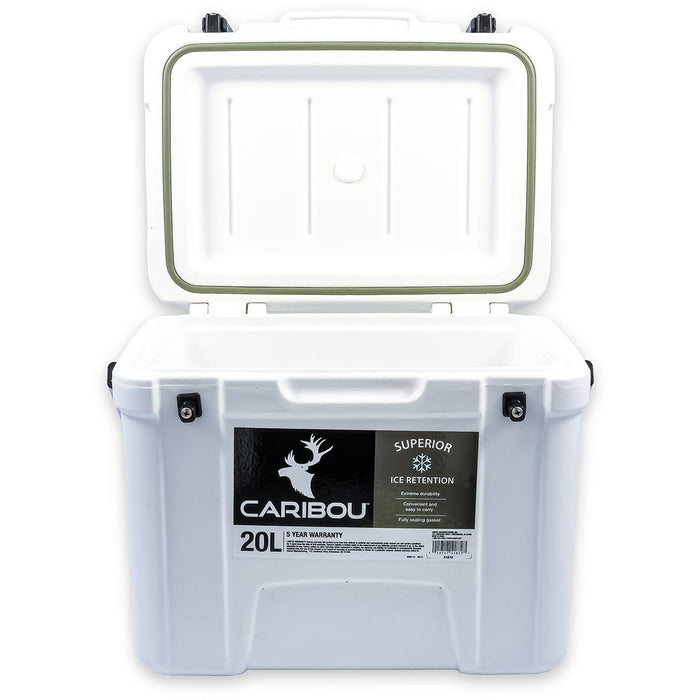 Camco - 51872 - White Caribou Cooler 20L/21Q