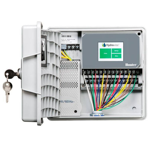 Hunter Industries - Residential Outdoor Professional Grade Wi-Fi Controller With Hydrawise Web-based Software - 12 Station - Hunter Industries