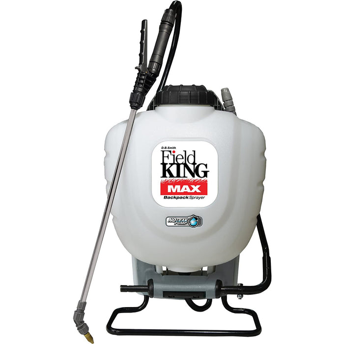 Field King DB Smith- 190348 - Max Backpack Sprayer for Professionals Applying Herbicides