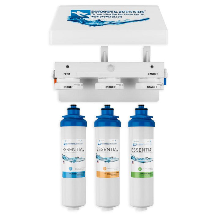 EWS - DWS - Under-Sink 3-Stage Drinking Water Filtration System