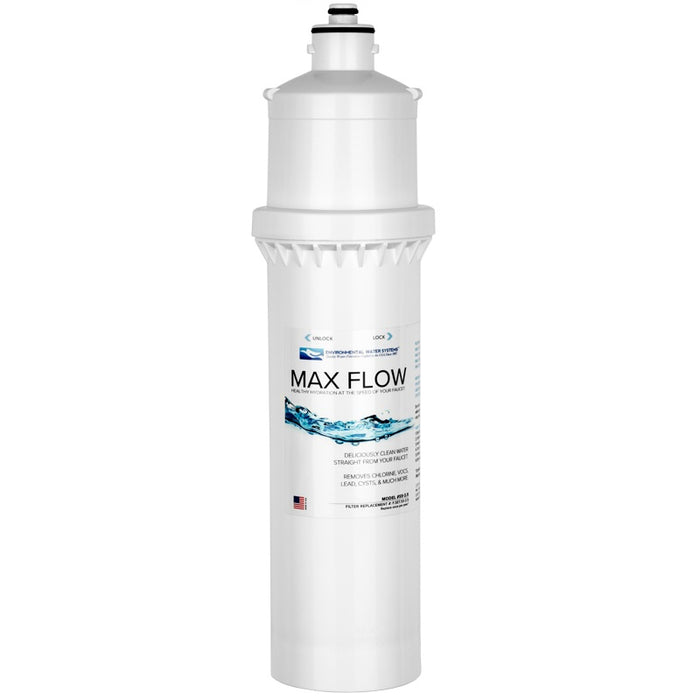 EWS - SS-2.5 - Under-Sink Max Flow Single Stage Drinking Water Filtration System (Filtration Directly to Your Faucet)