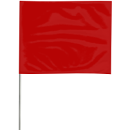 T Christy - FLAGS-RED - MF2145-R 21 Marking Flags Red