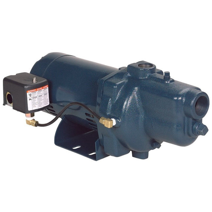 Franklin Electric - 91180015 - VersaJet Shallow Water Well Cast Iron Jet Pump, 1-1/2 HP, 115/230 V, Single Phase