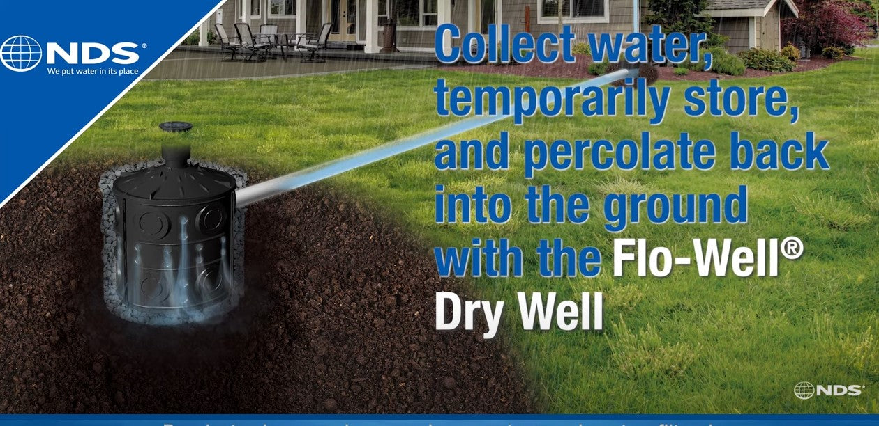 NDS FLO-WELL STORM WATER LEACHING SYSTEM: The Ideal Solution for Efficient Stormwater Management