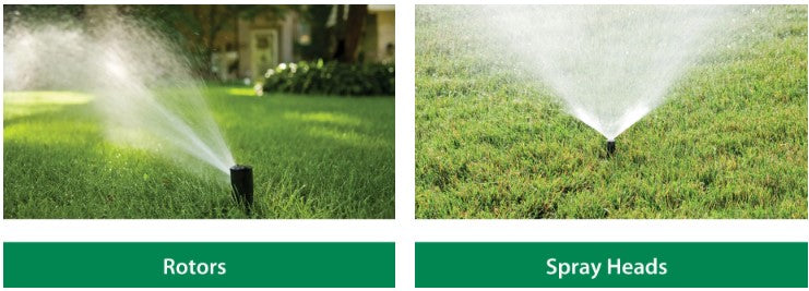 Spray Heads or Rotors: What is the Right Choice for My Lawn and Gardens?