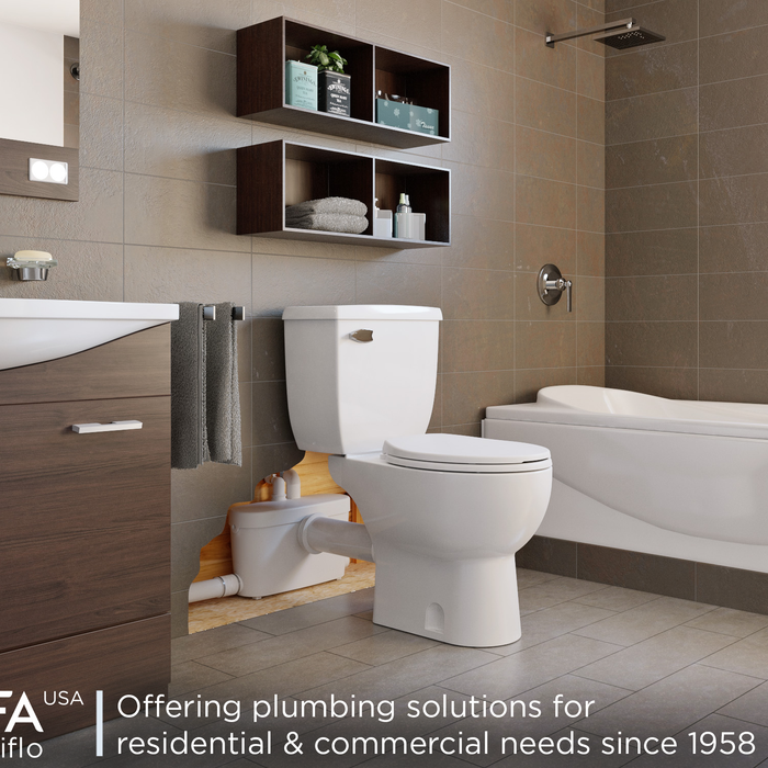 Is a Saniflo Toilet Noisy?