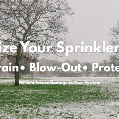 How to Winterize Your Sprinkler System (Drain, Blow-Out & Backflow Protection)
