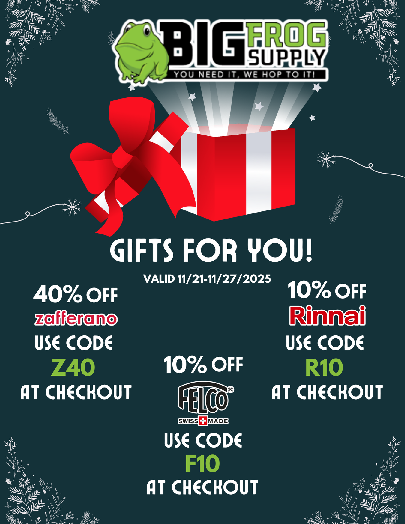 Gift Coupon Sale