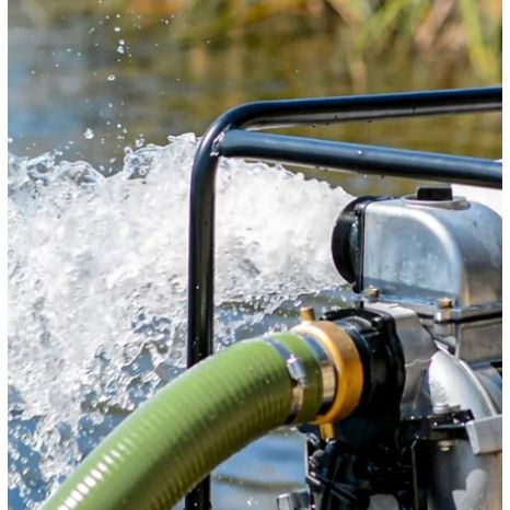 Tomahawk Power TW3H 3-inch industrial trash pump product and accessory detail