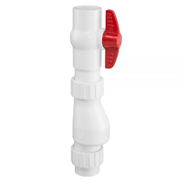 Magic Plastic 0860-20 2" Slip x Slip Ball-Check Combo Valve