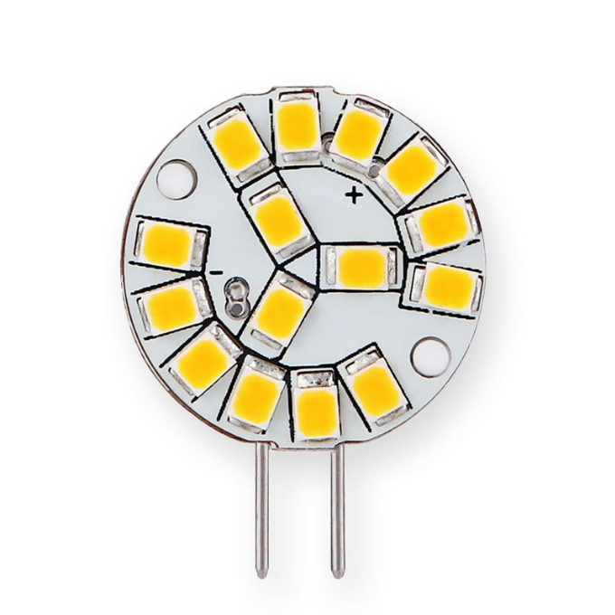 EmeryAllen 2W Wafer G4 Bi-Pin LED Replacement Lamp - 2700K, 180 degree - EA-G4-2.0W-003-2790 — EA-G4-2.0W-003-2790