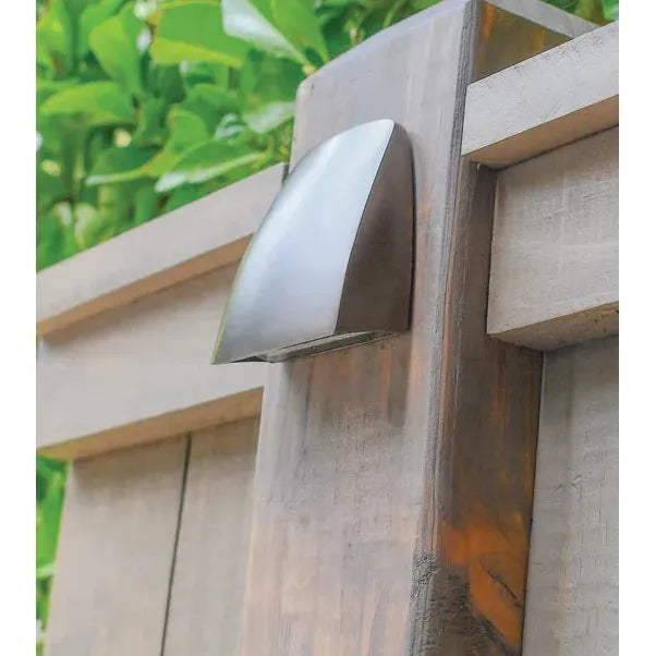 Brass Micro Wall Light, Hooded Surface Mount Option, 3 Watts, 10-15V, 240 Lumens, 2700K