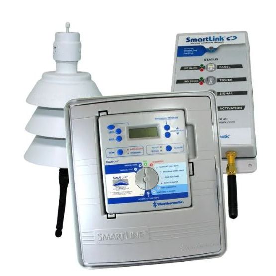 Weathermatic SL4848-1YR-BDL-M1NA SmartLink 48-Zone LTE Controller Bundle