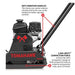 Tomahawk Power TPC80 Kohler compactor equipment detail for soil and paver compaction