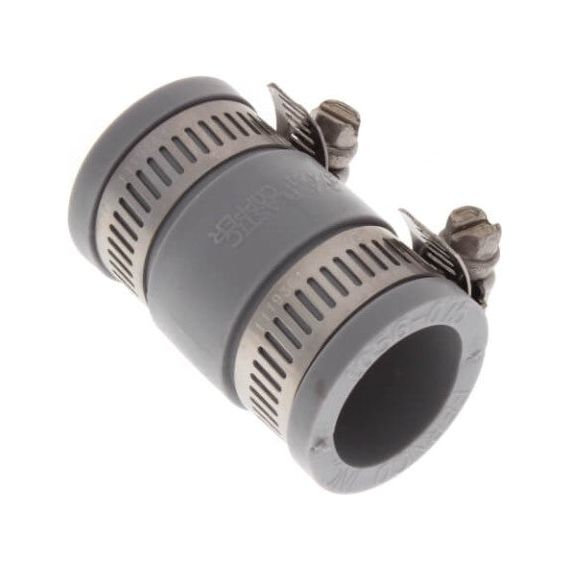Fernco 1056-075  3/4" x 3/4" Condensate Rubber Flexible Coupling (PVC to Copper)