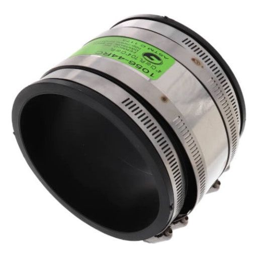 Fernco 1056-44RC  4" x 4" Strong Back PVC Shielded Coupling (Connects Cast Iron, PVC, Copper, Steel or Lead)