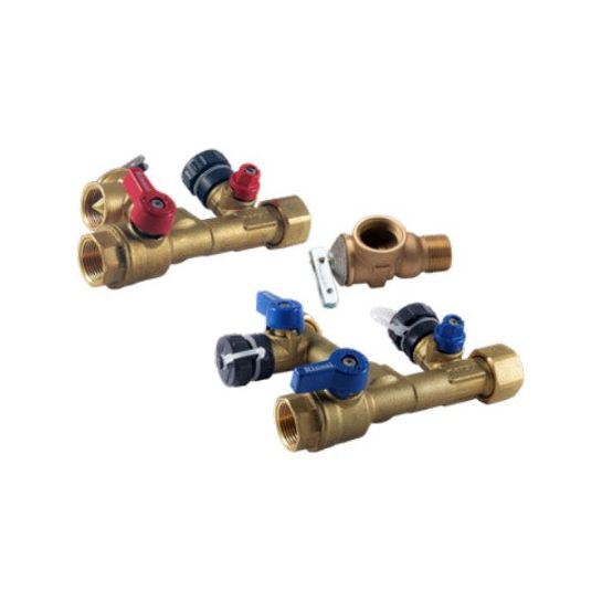 Rinnai 107000639 Dedicated Return & Isolation Valve Kit — Big Frog