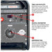 Tomahawk Power TWG210A engine driven inverter welder generator product detail