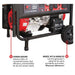 Tomahawk Power TG7000H 7000-watt generator product detail with Honda power