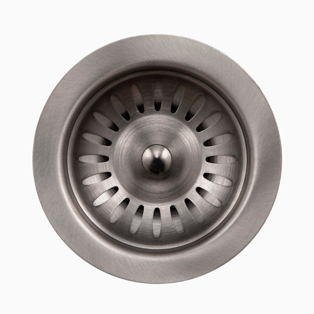 Houzer 3-1/2" Basket Strainer in Pewter 190-9180 PW